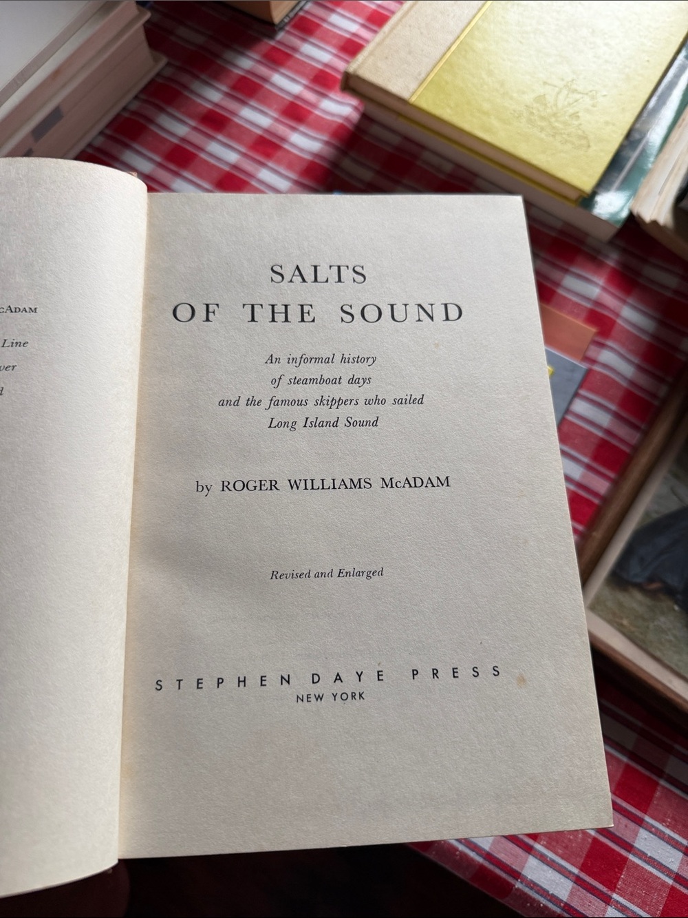 Salts Of The Sound 
Hardcover